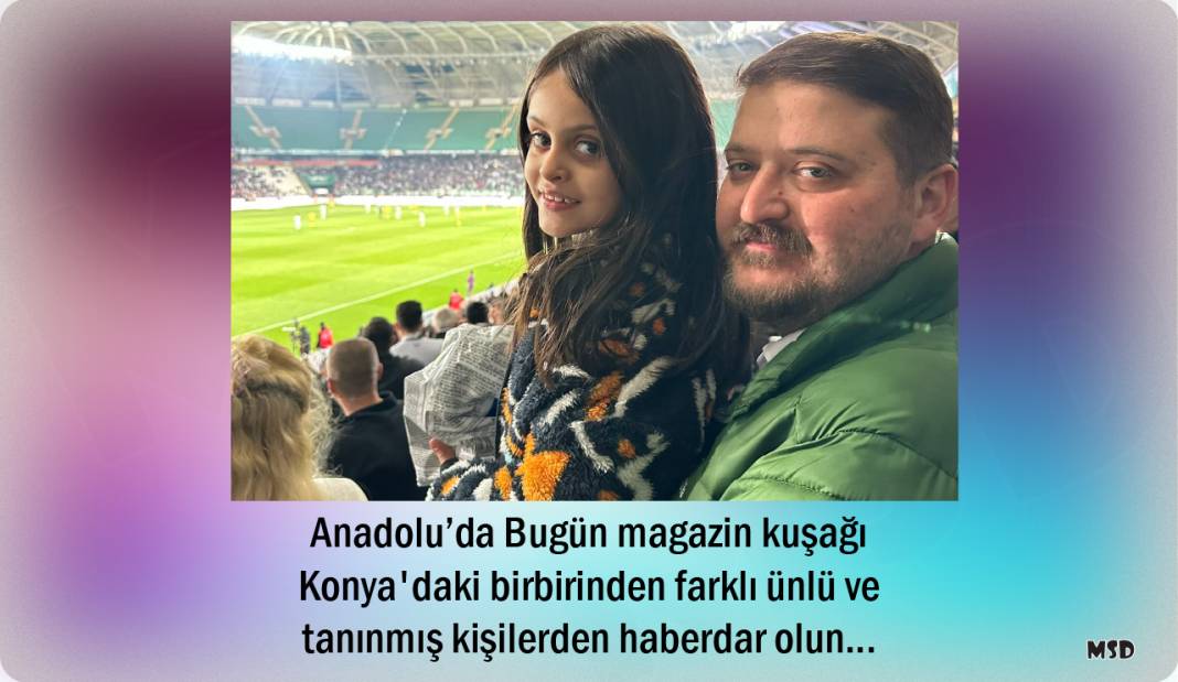 Baba ile kızından Konyaspor’a destek 2