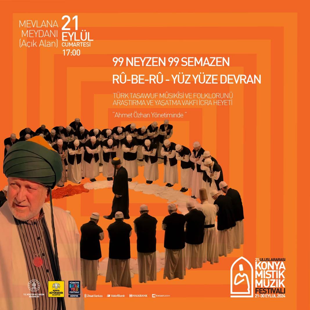 Dünyanın dört bir yanından sanatçılar Konya'ya gelecek! Bu festival büyük iz bırakacak... 17