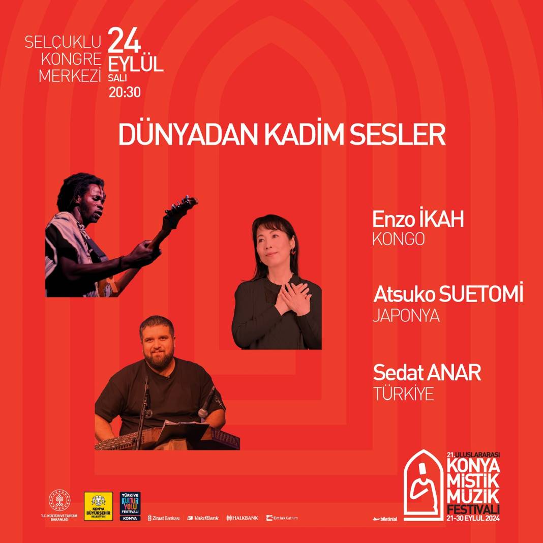 Dünyanın dört bir yanından sanatçılar Konya'ya gelecek! Bu festival büyük iz bırakacak... 4