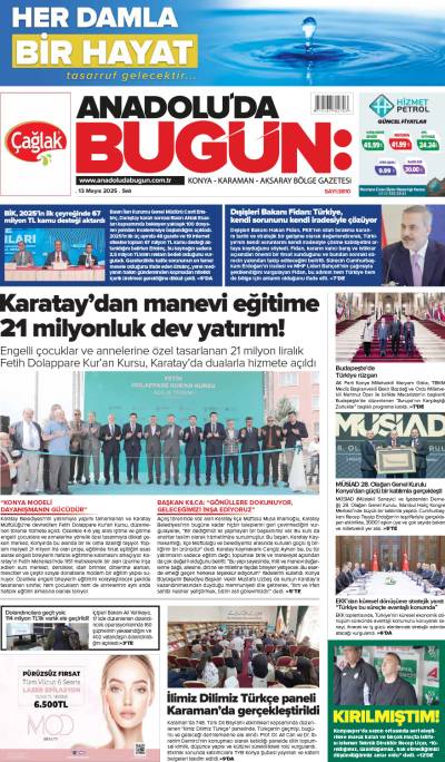 13 Mayıs 2025