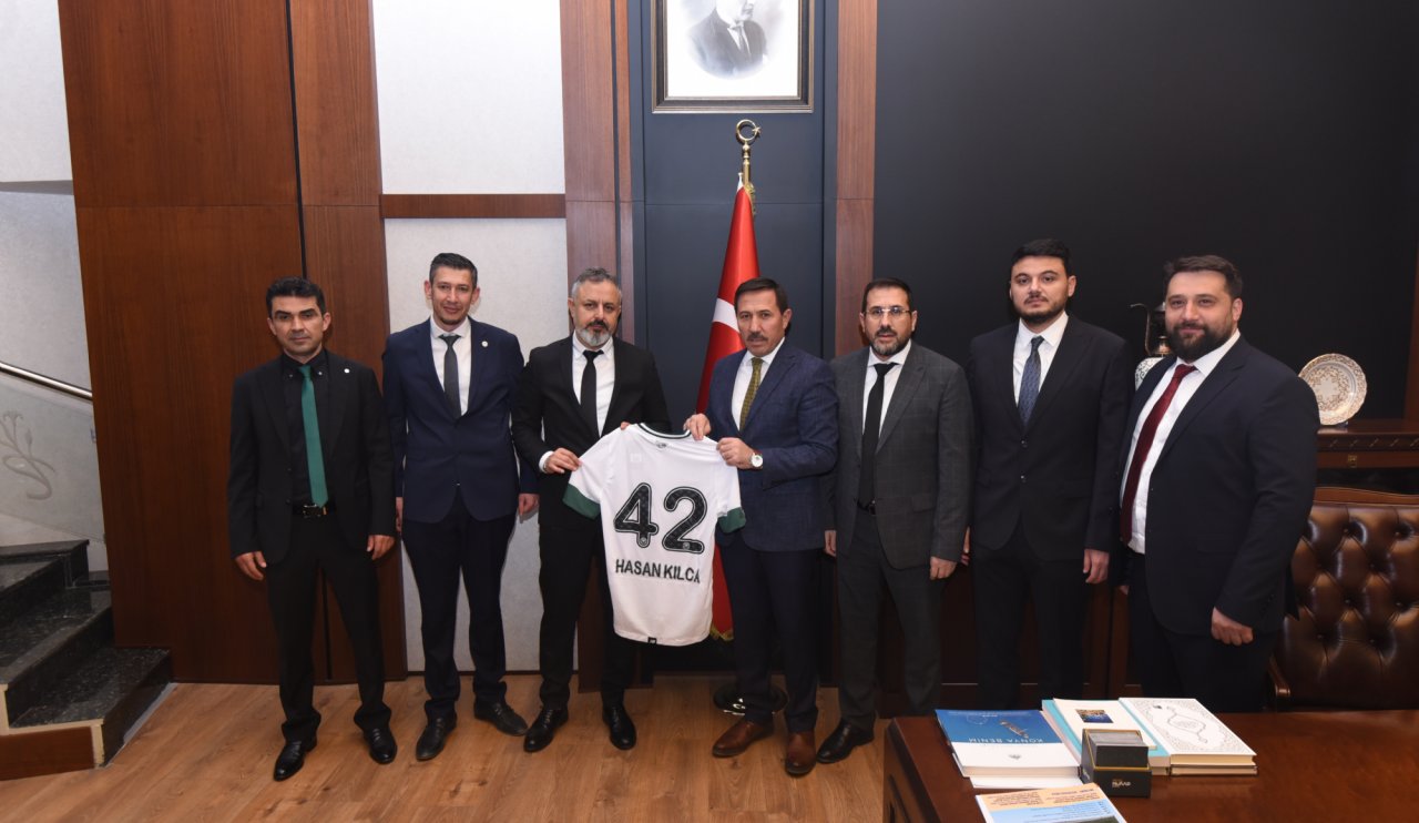 Konyaspor'dan önemli ziyaretler! Destek ziyaretleri sürüyor