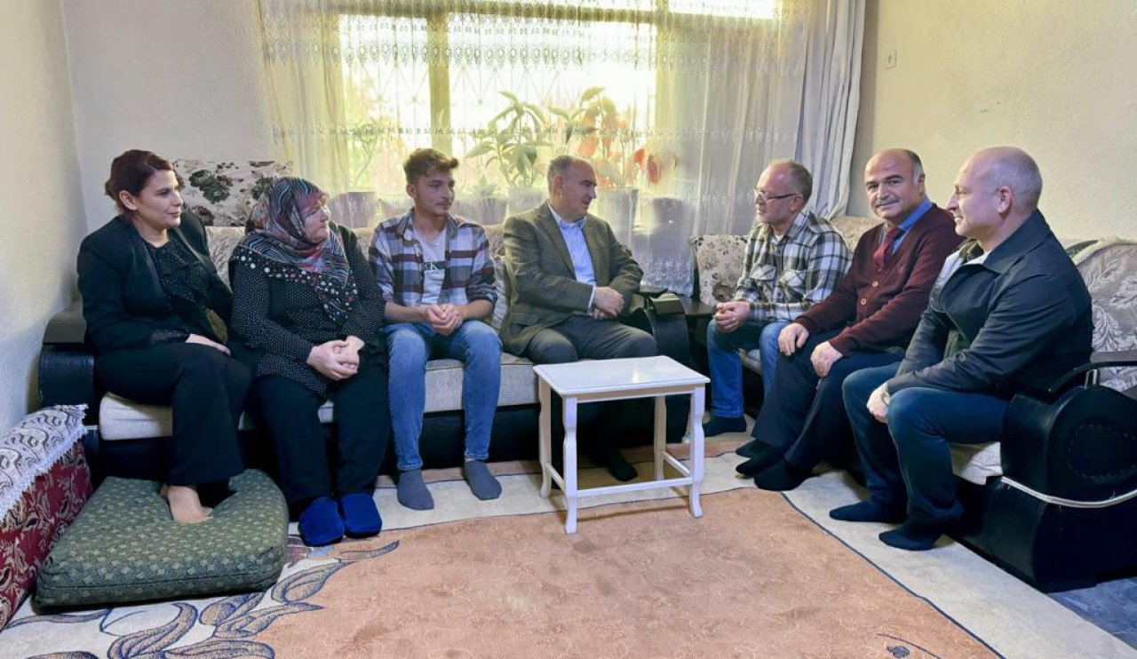 Konya Valisi Özkan’dan şehit ailesine ziyaret: Emrinizdeyiz