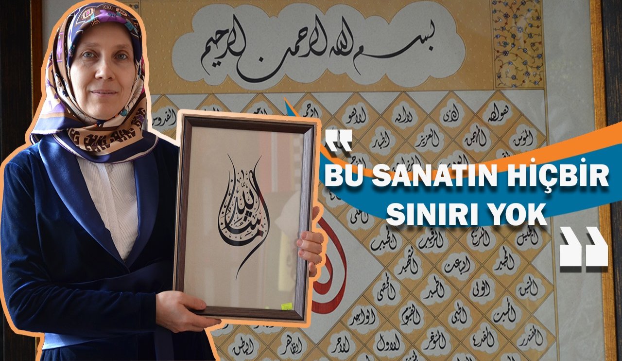 Hat Sanatçısı Kılınç'tan Anadolu'da Bugün'e özel açıklamalar: Bu sanatın sınırı yok