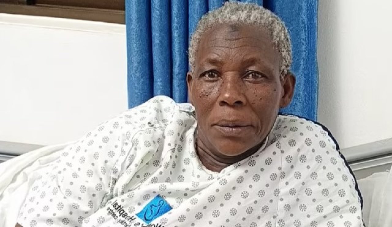 Uganda'da 70 yaşındaki kadın ikiz doğurdu!