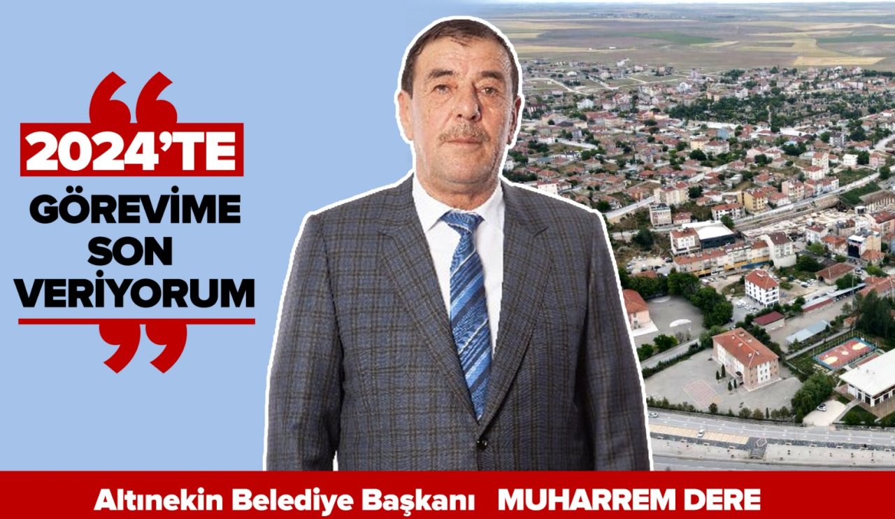 Altınekin Belediye Başkanı Dere, Anadolu’da Bugün’e konuştu: Yeniden aday mı? İlçede neler yapıldı? - Video Haber