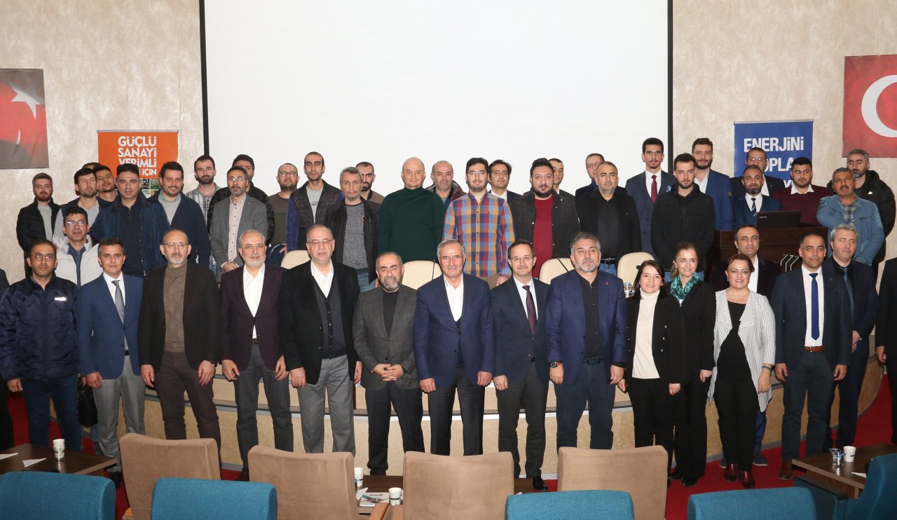 Konya sanayisinde enerji verimli hale gelecek! Rekabet artacak...