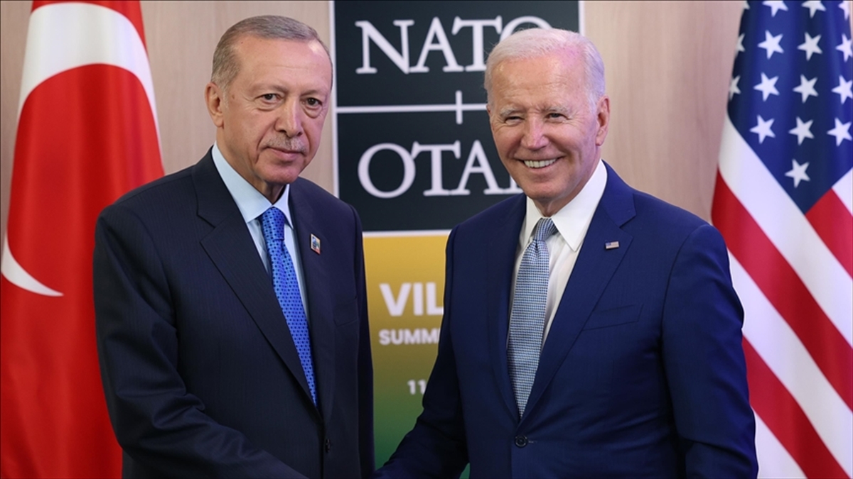 Cumhurbaşkanı Erdoğan, ABD Başkanı Biden ile Görüştü