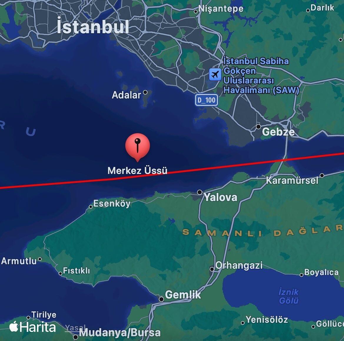 SON DAKİKA: İstanbul'da deprem meydana geldi
