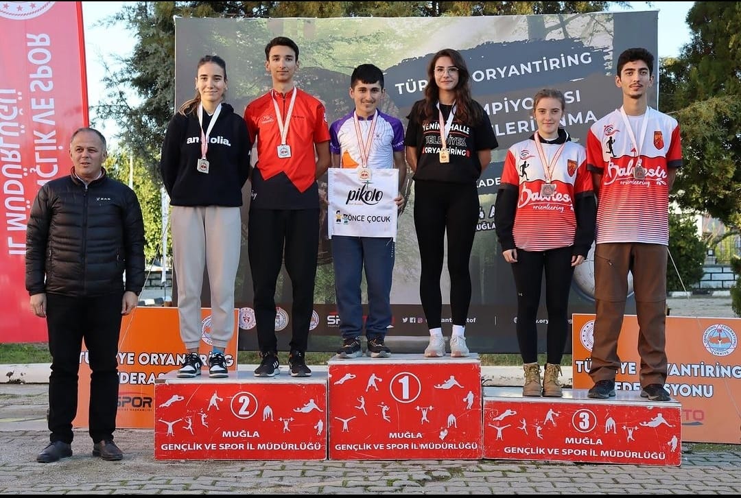 Türkiye Oryantiring Şampiyonası Şehitleri Anma 2. kademe yarışları yapıldı