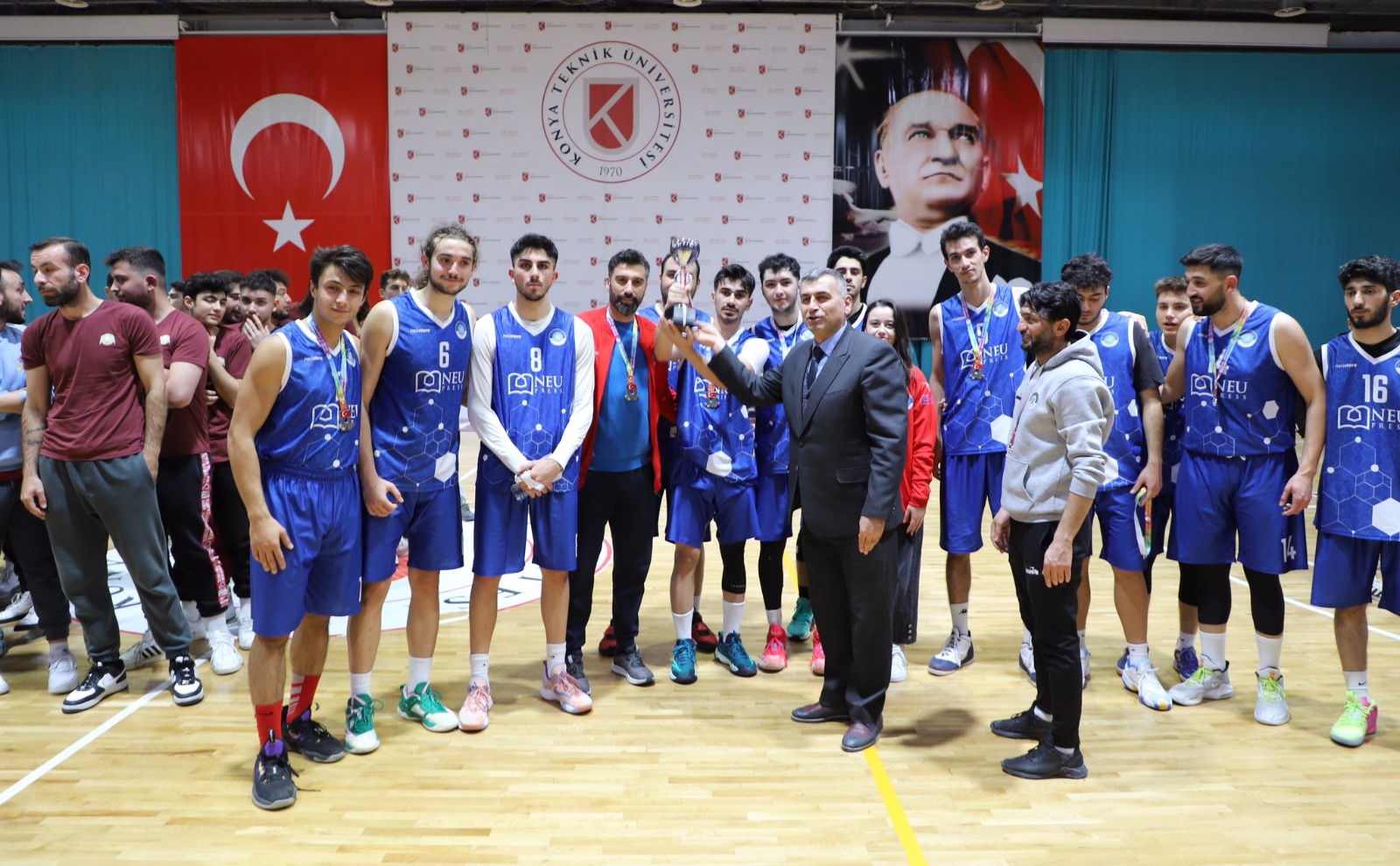 Basketbolda en iyi üniversiteler Konya'da belli oldu