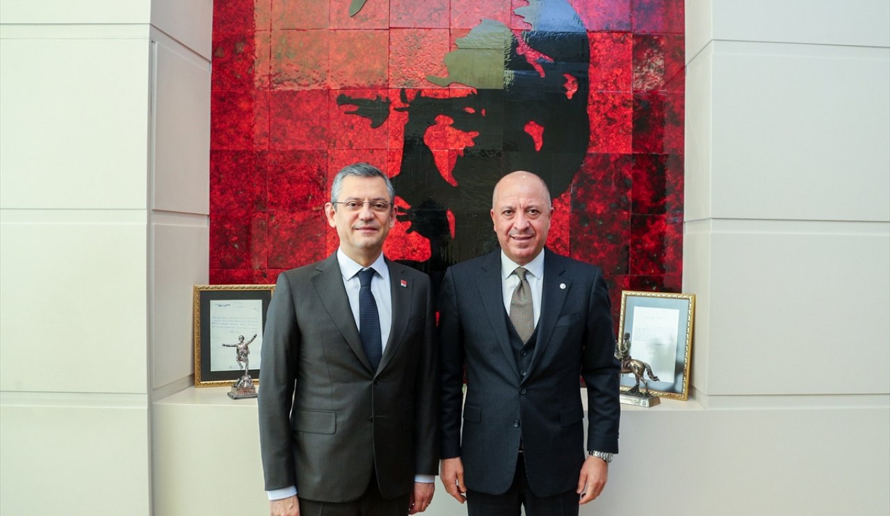 CHP Genel Başkanı Özel, ASO Başkanı Ardıç'la ekonomiyi görüştü