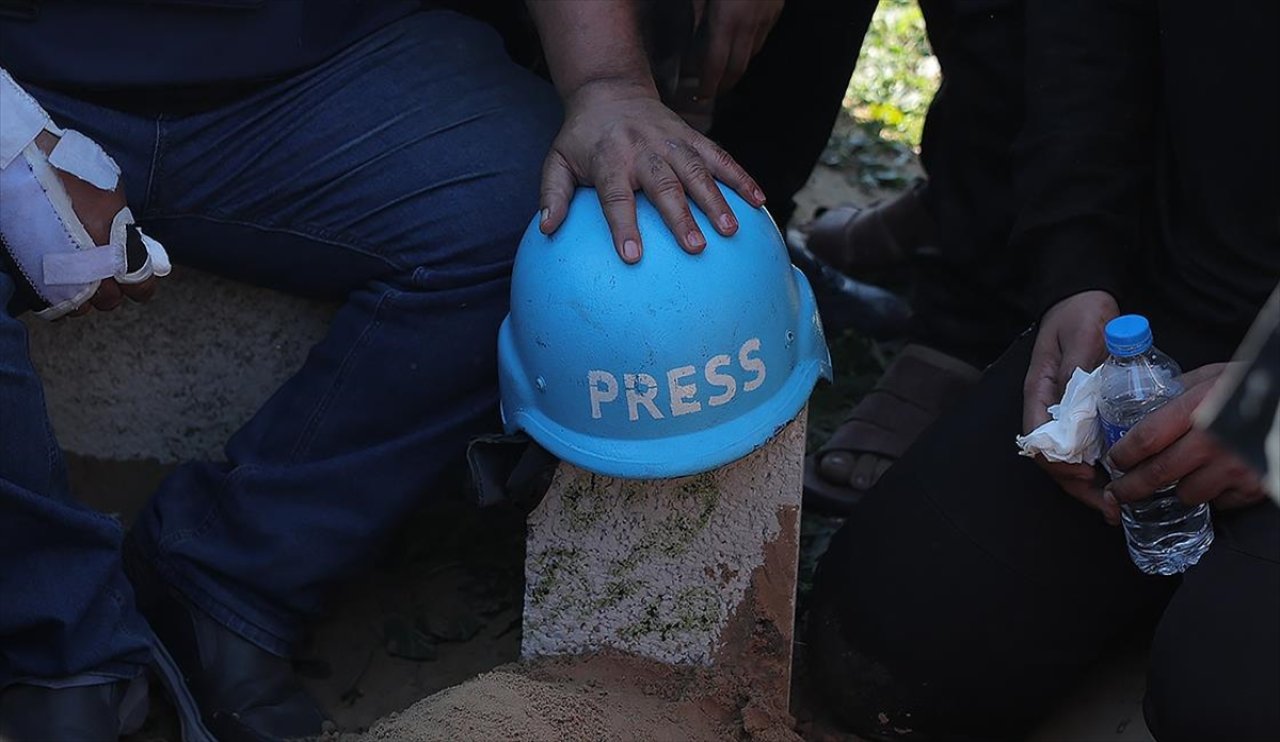 Gazze Şeridi'nde o gazeteciler bakın nasıl öldürüldü...