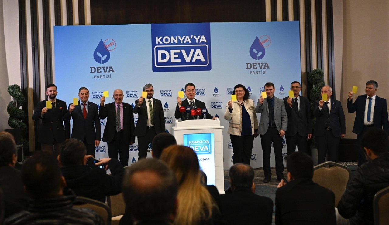 DEVA Partisi lideri Babacan'dan, Konya'da hükümete sarı kart! Ne anlama geliyor?