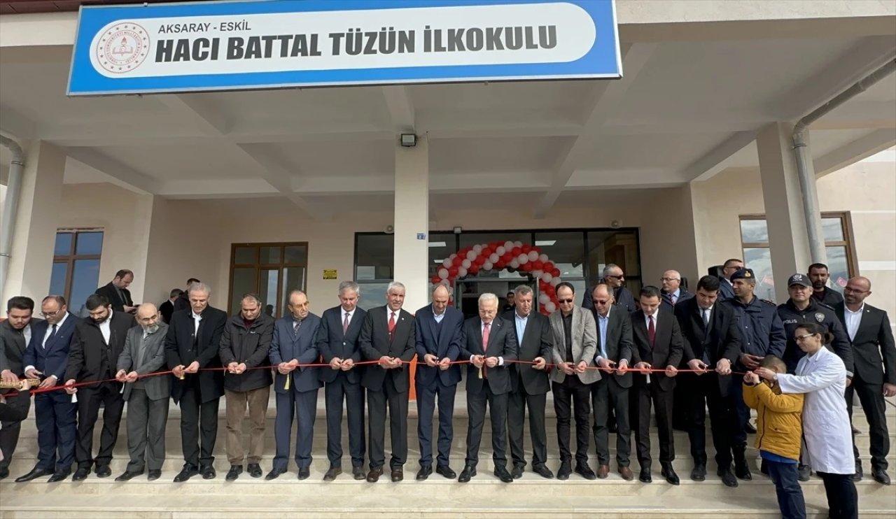 Aksaray'da iki okulun açılışı yapıldı