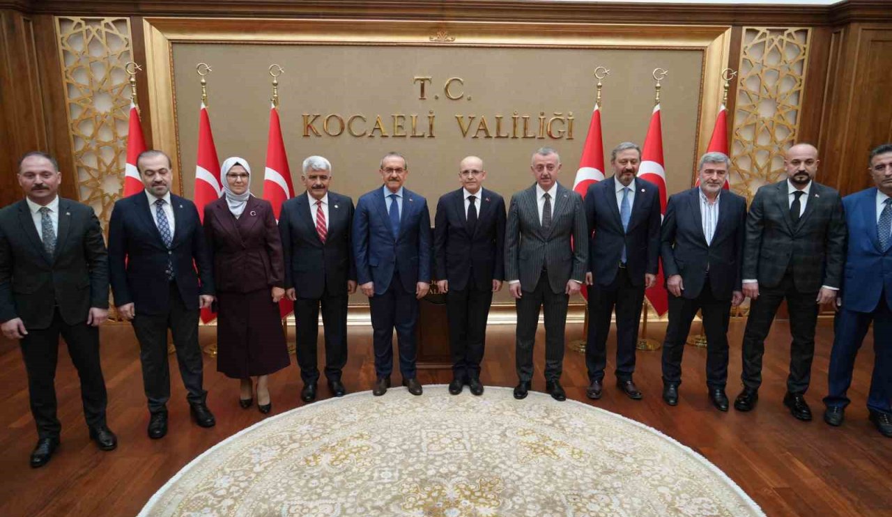 Hazine ve Maliye Bakanı Mehmet Şimşek Kocaeli’de