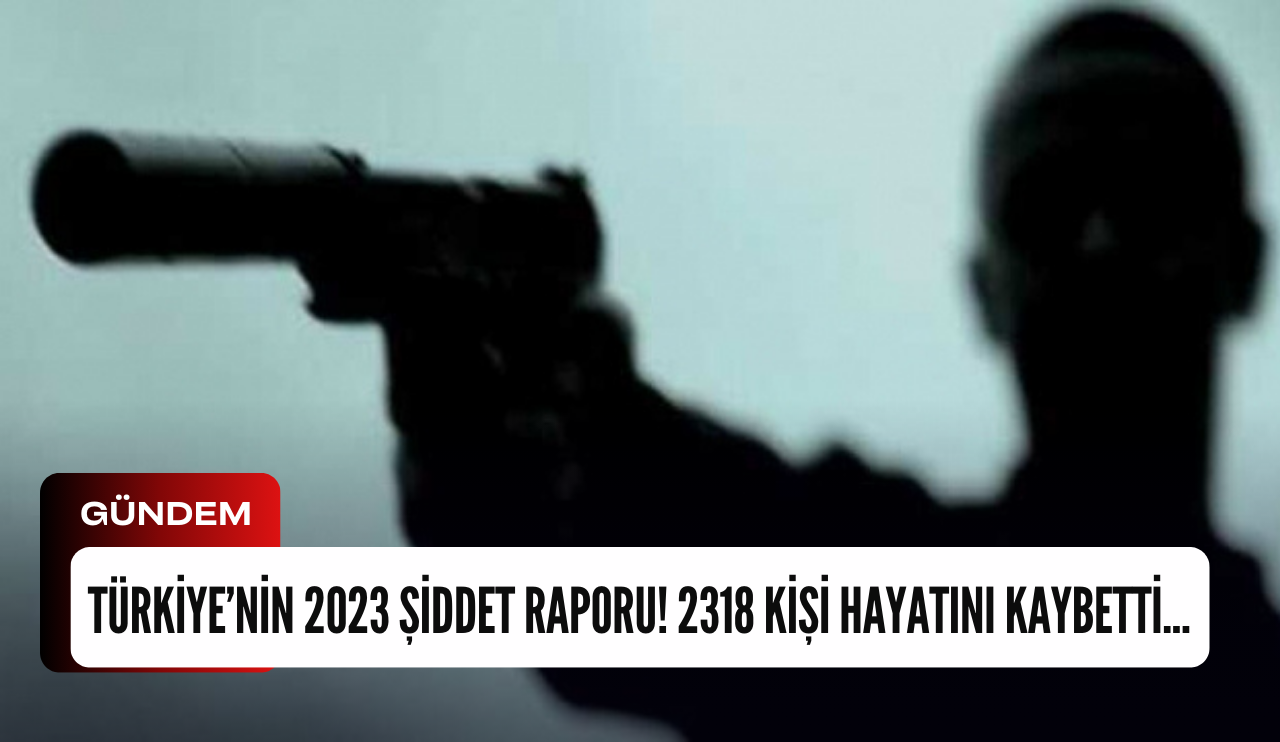 2023 Türkiye Şiddet Haritası Açıklandı! 2318 Kişi Hayatını Kaybetti..