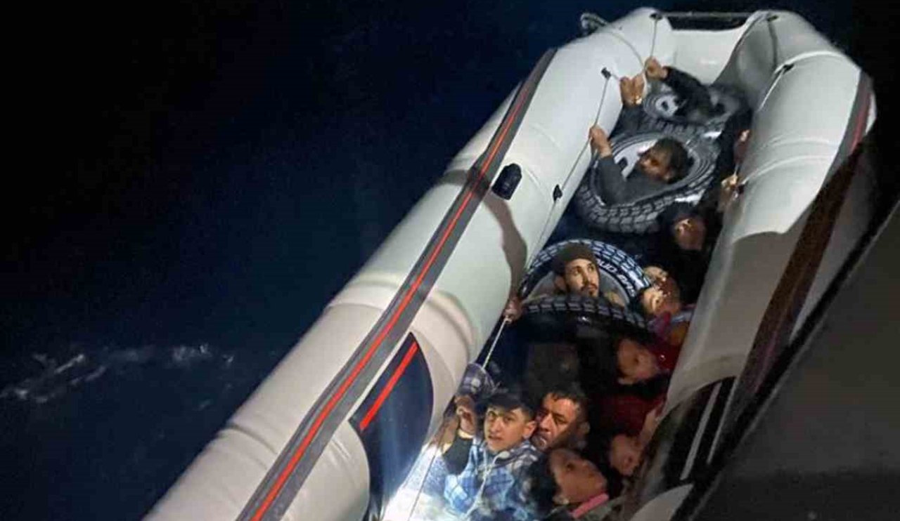 Fethiye'de yasa dışı göçmen taşıyan bot battı! 4 çocuk kurtarıldı