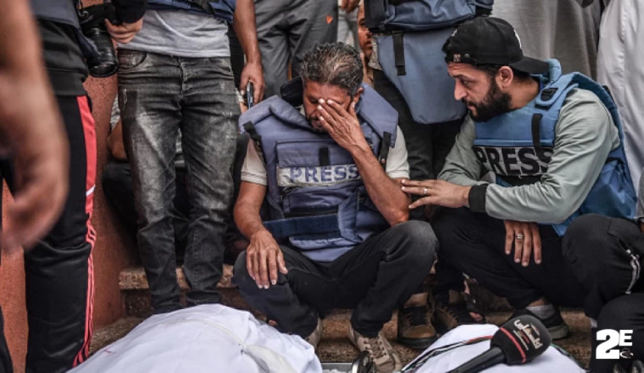 Gazze'de basına saldırı: İsrail güçleri habercileri hedef aldı!