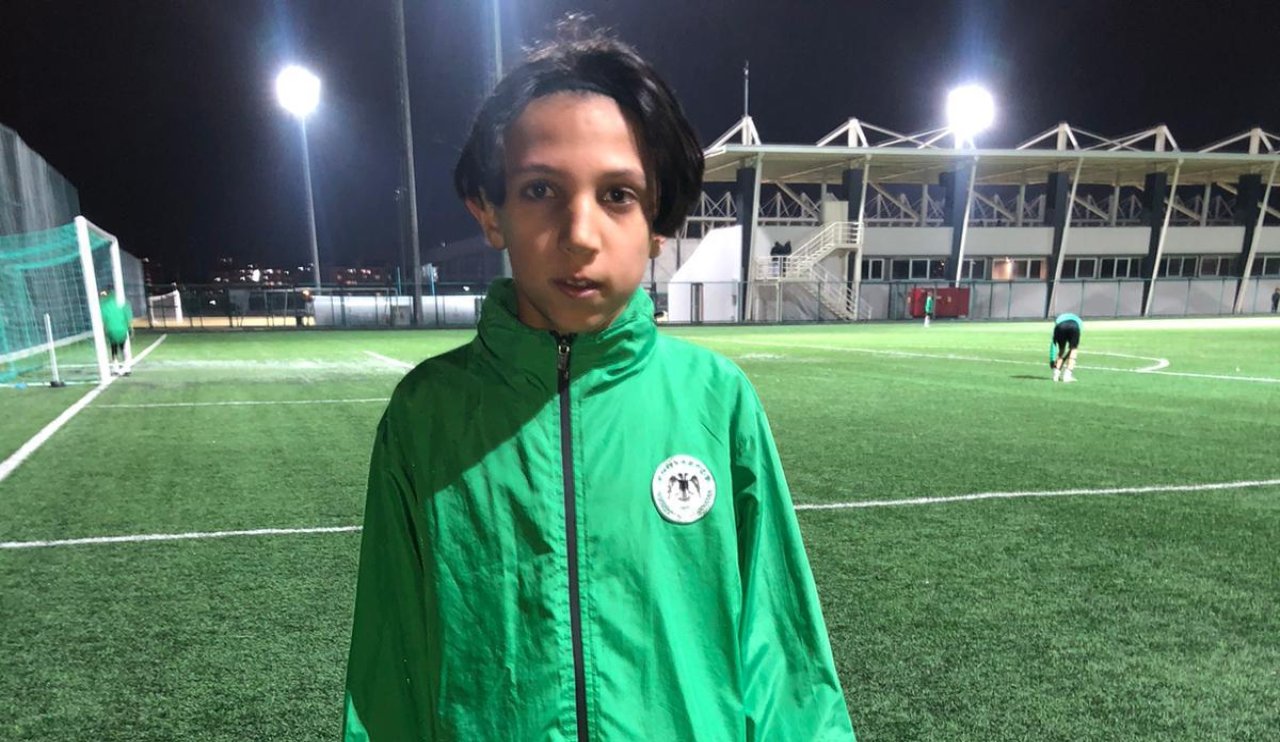 Konyasporlu genç oyuncu, A takım hayali için çalışıyor
