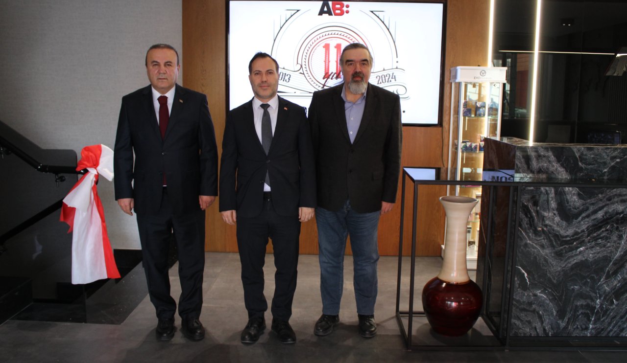CİB Konya Bölge Müdürü Taşkıran’dan Anadolu’da Bugün’e kutlama ziyareti!