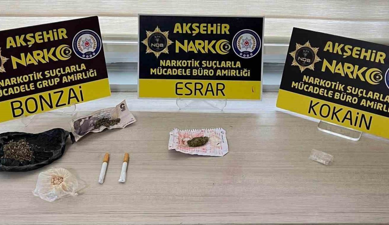 Akşehir'de Uyuşturucu Operasyonu: Şüpheli tutuklandı!