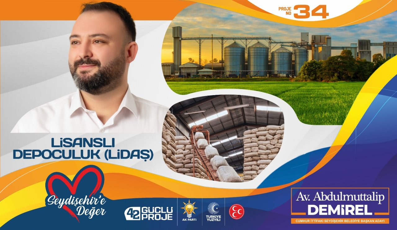 Konya'da tarım ve ticaret sektörü için dev adım! Başkan Adayı Demirel o sistemi hayata geçirecek...