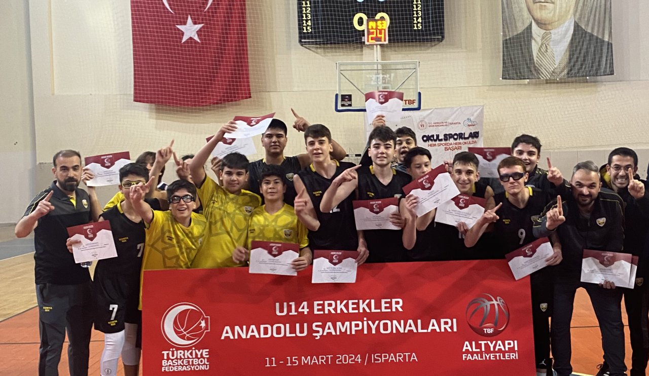 Basketbolda Türkiye Şampiyonası’na Konya’dan iki takım