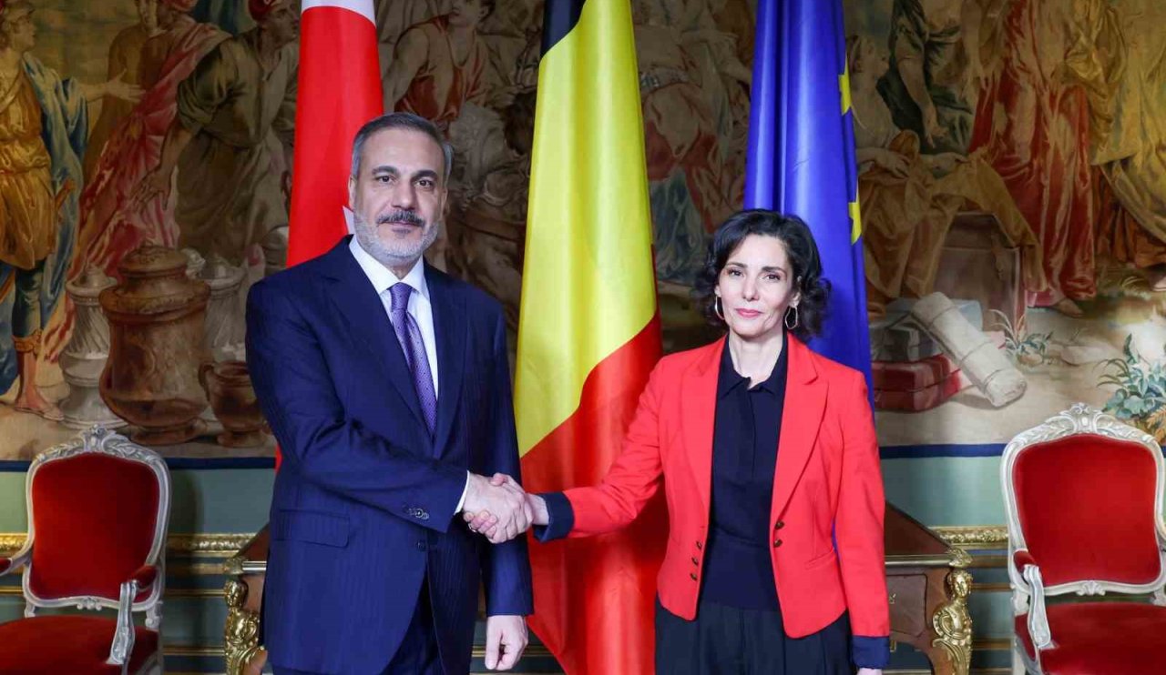 Dışişleri Bakanı Fidan, Belçika Dışişleri Bakanı Lahbib’le görüştü