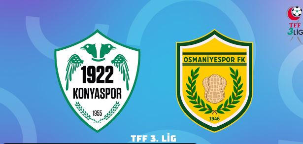 1922 Konyaspor  - Osmaniyespor maçı canlı yayınlanacak