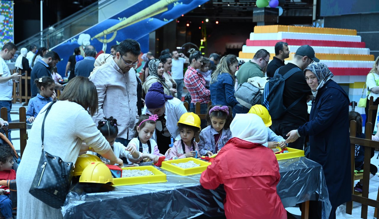 Konya Bilim Merkezi 23 Nisan Çocuk Şenliği’nde çocukları bilimle buluşturdu