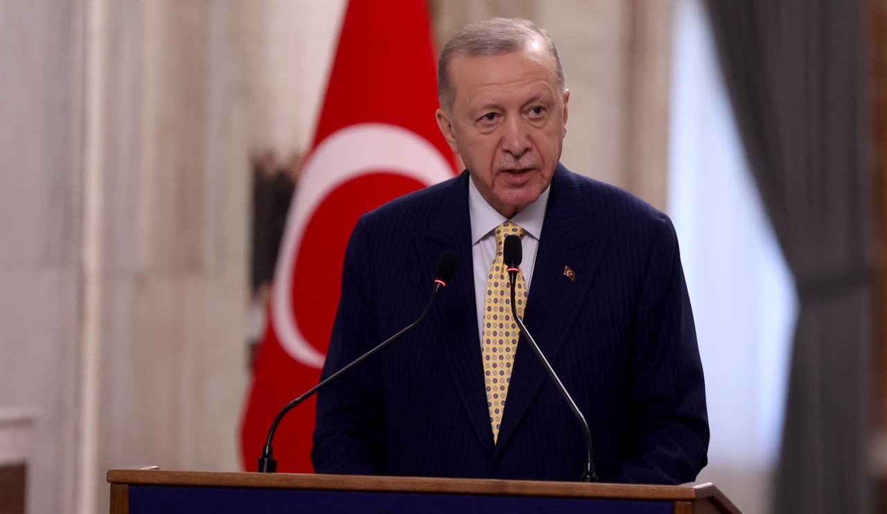 Cumhurbaşkanı Recep Tayyip Erdoğan'dan Şehit ailesine başsağlığı mesajı
