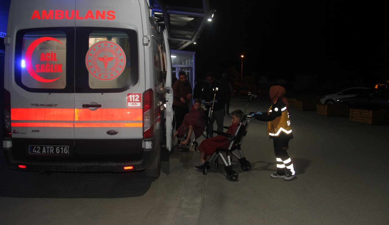 Konya'da iki erkek kardeş duştayken başlarına öyle bir felaket geldi ki... Polis ekipleri ve ambulans geldi...