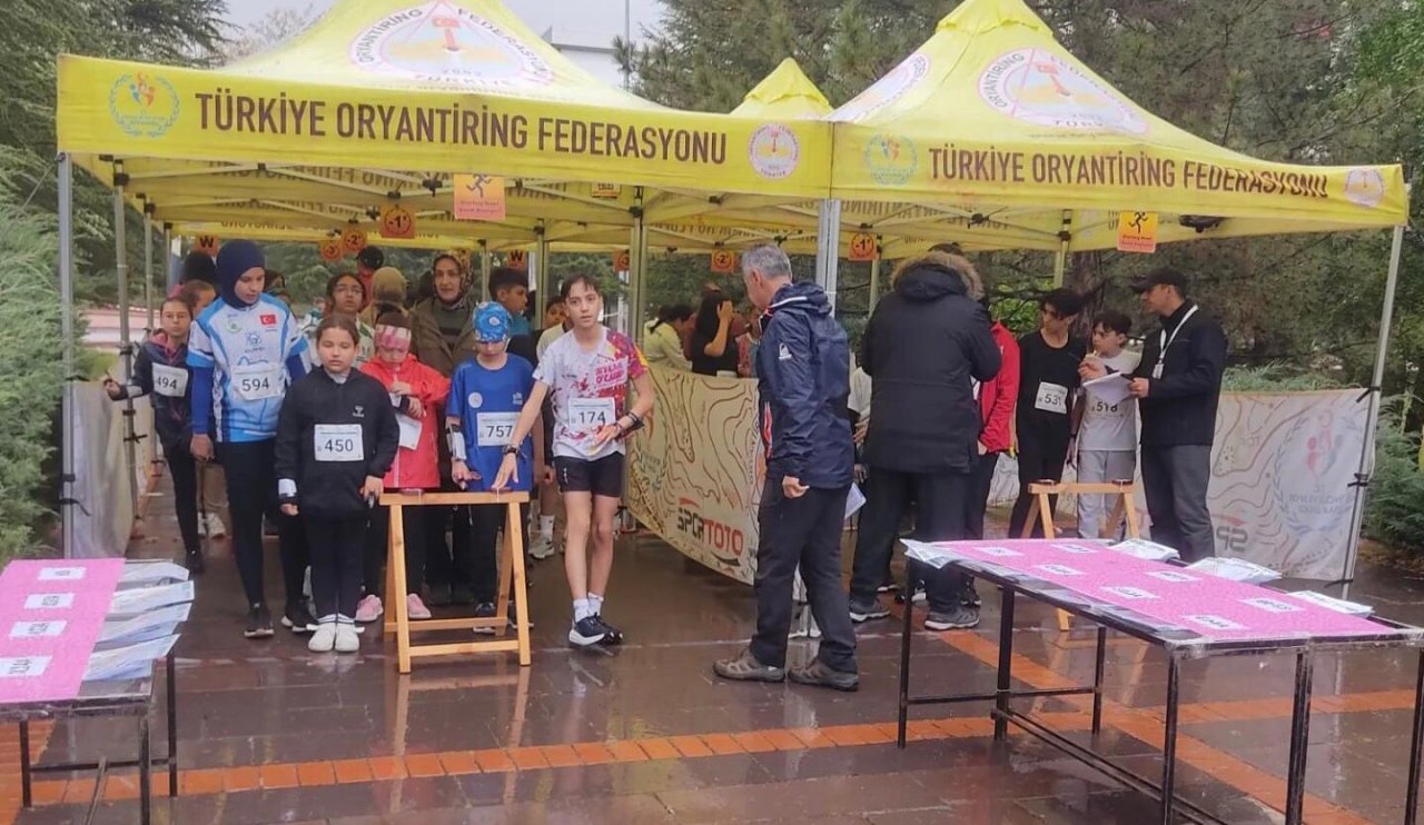U14 Türkiye Oryantiring  Şampiyonası Konya’da yapıldı