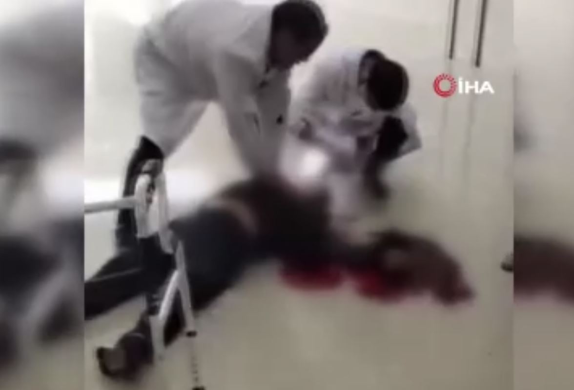 Hastanede tüyler ürperten saldırı: Ölü ve yaralılar var! [VİDEO HABER]