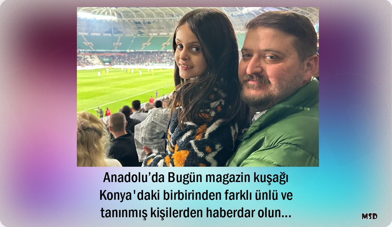 Baba ile kızından Konyaspor’a destek