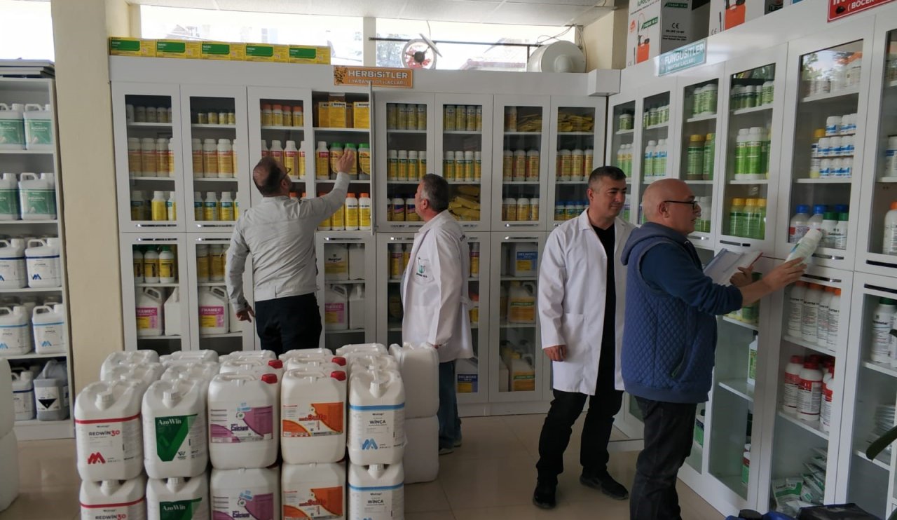 Beyşehir'de çiftçiler güvende mi? Zirai ilaç bayileri denetleniyor!