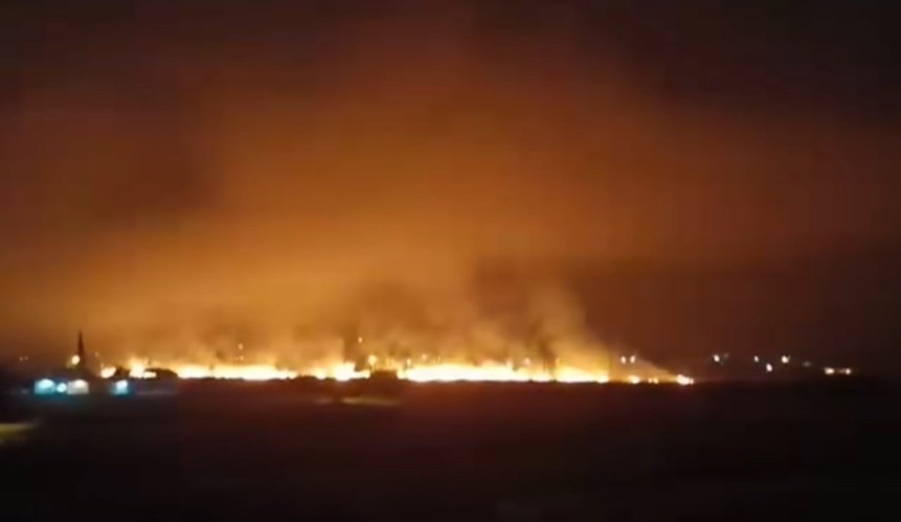 Kızıltepe'de anız yangını söndürüldü!