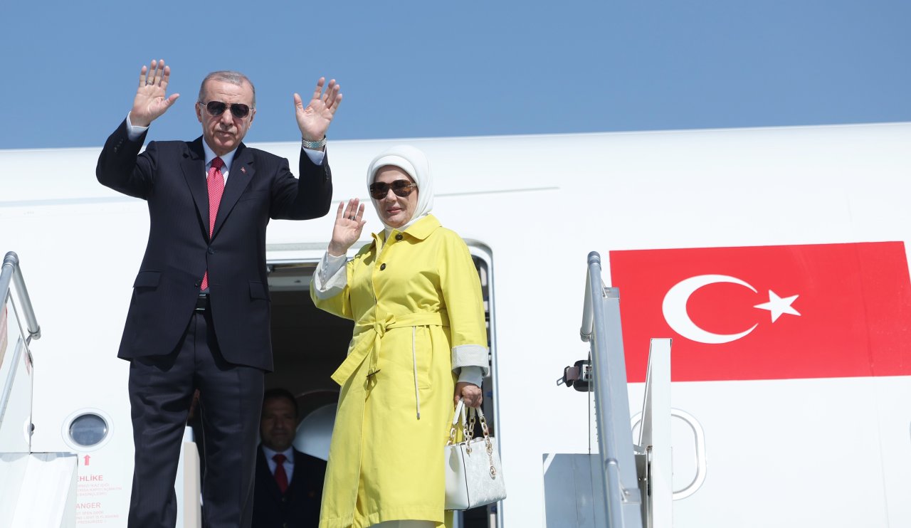 Cumhurbaşkanı Recep Tayyip Erdoğan ABD' ye ziyarete gitti
