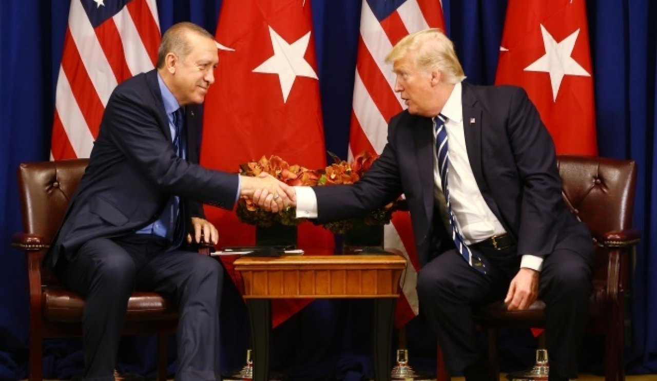 Cumhurbaşkanı Erdoğan, Donald Trump ile telefonda görüştü...