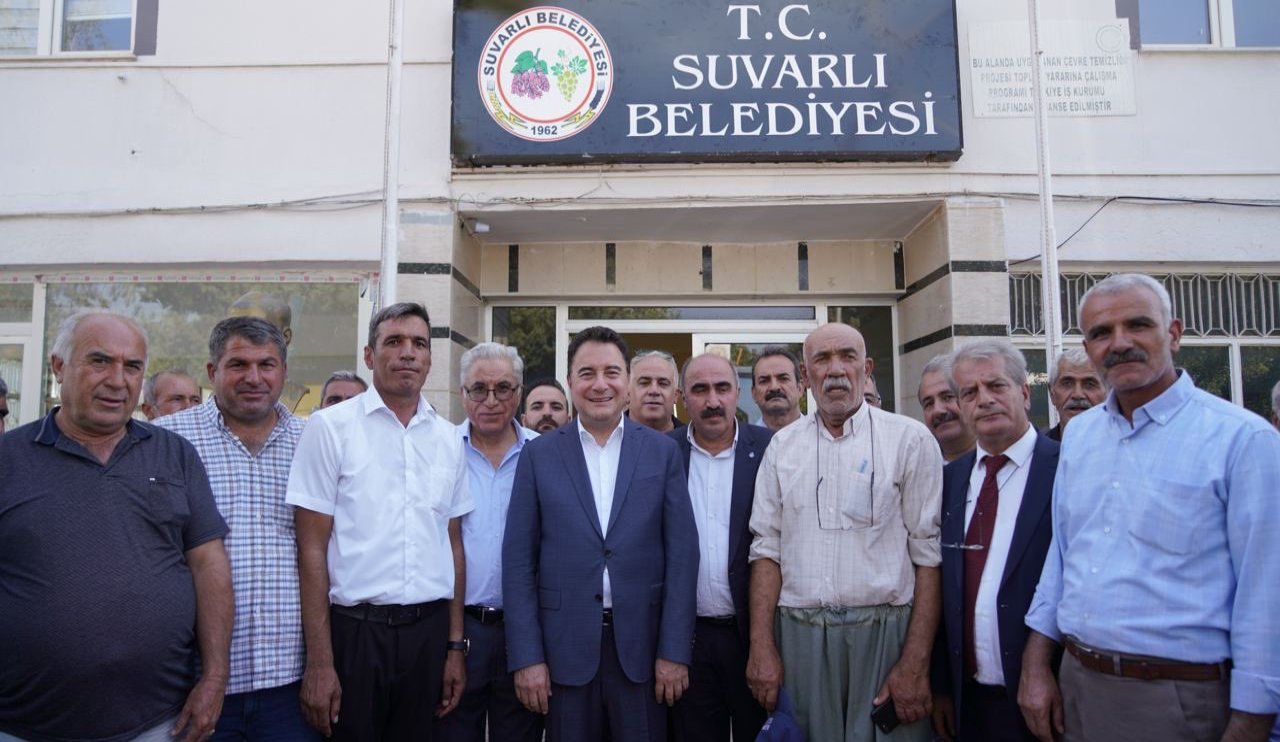 DEVA Partisi Genel Başkanı Ali Babacan'dan ziyaret