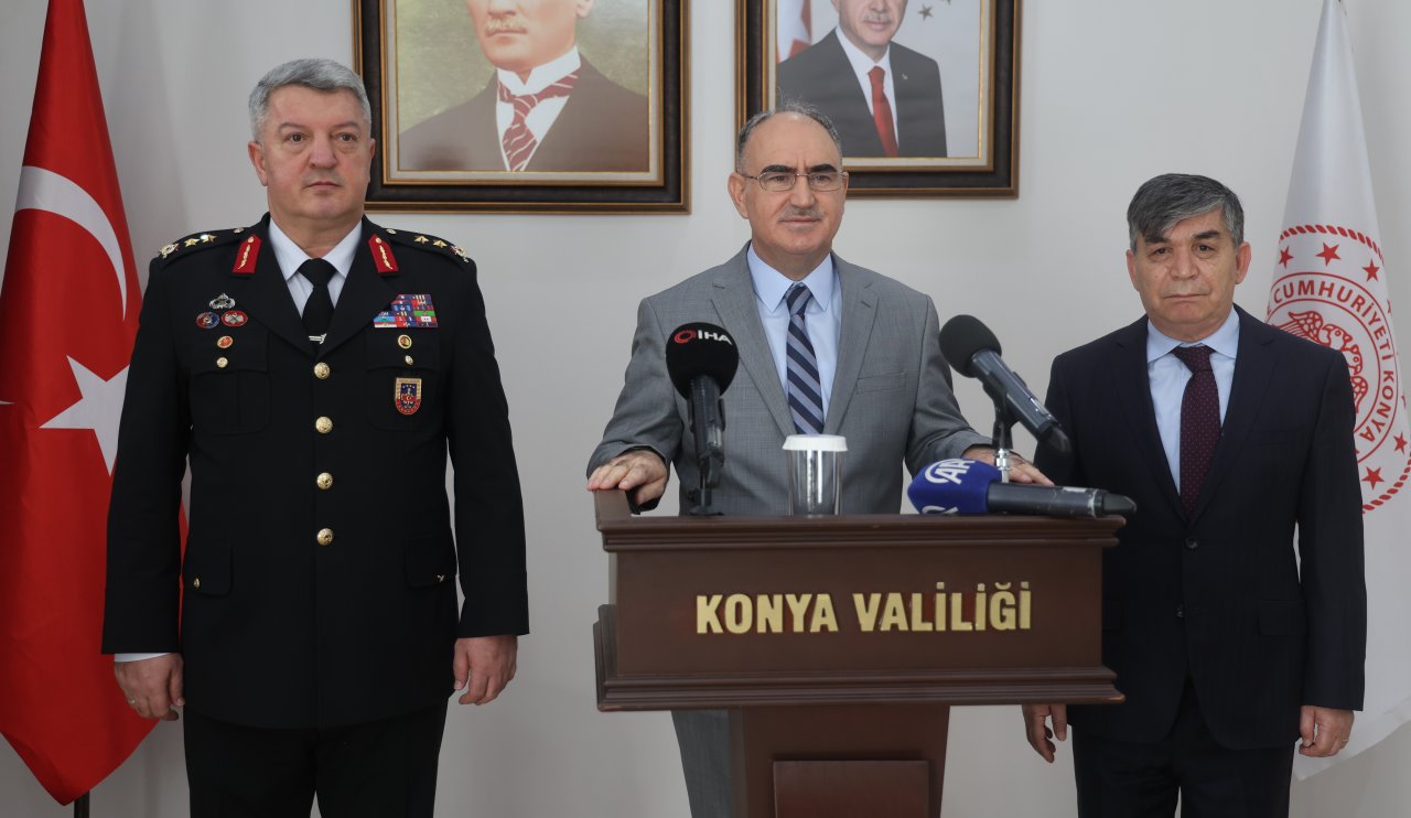 Konya Valisi Özkan'dan kritik uyarı!