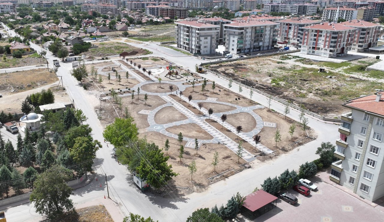 Karatay parklarla donatılıyor! Çalışmalar sürüyor