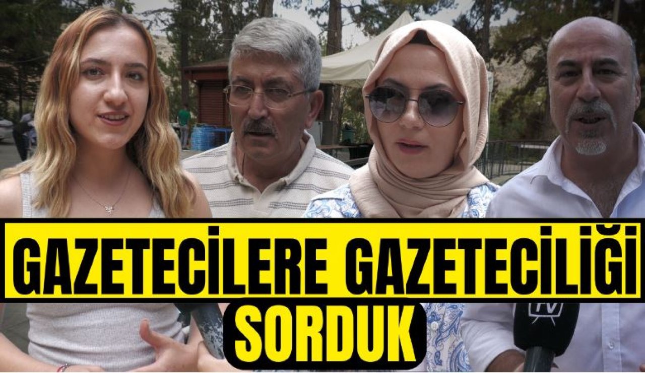 Gazetecilere gazeteciliği sorduk / Sokak röportajı