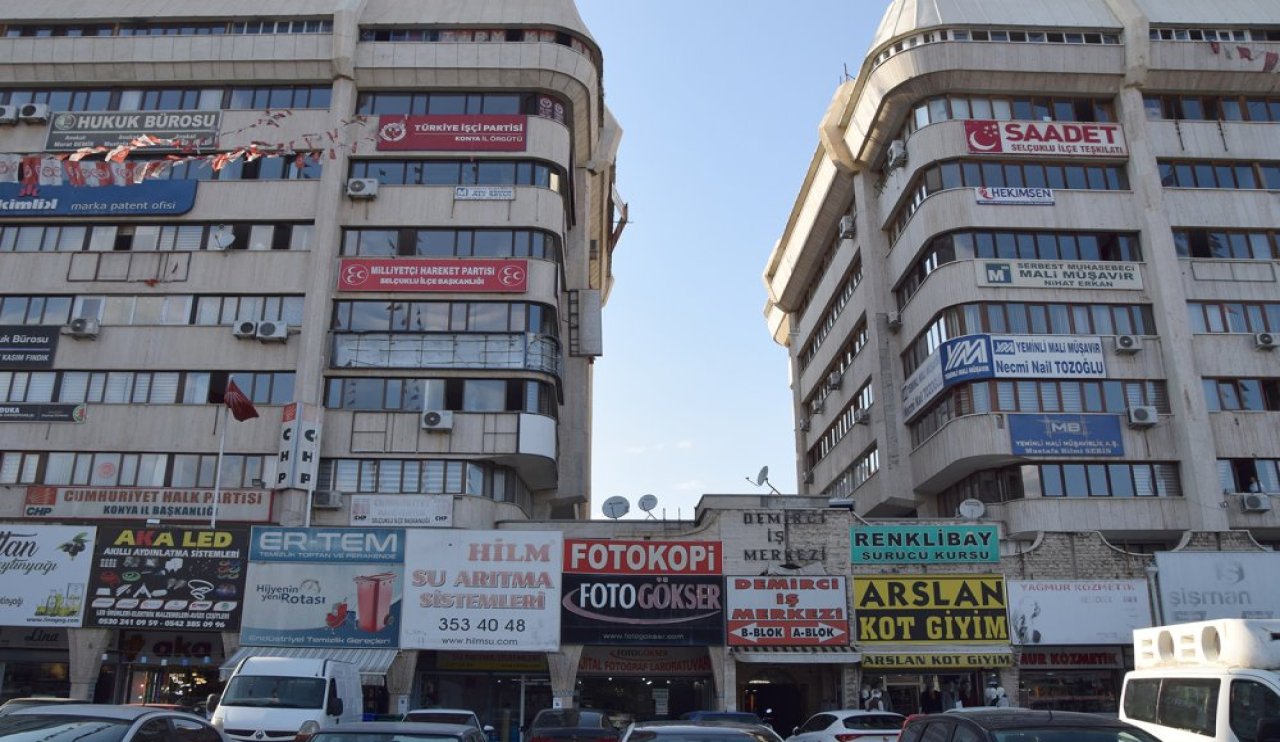 Konya'daki üç önemli iş merkezi için tahliye kararı: 90 gün süre verildi...