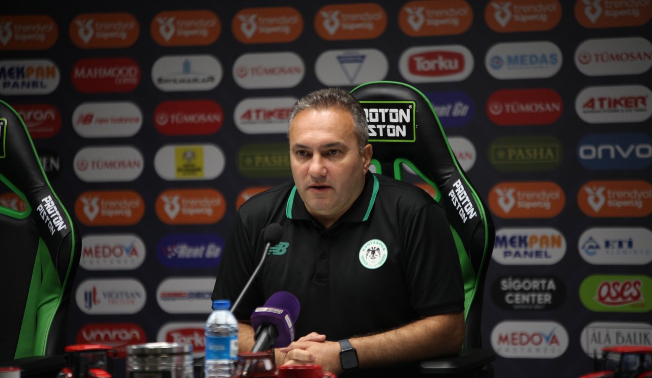 Konyaspor'da teknik heyet, 1 puandan memnun değil