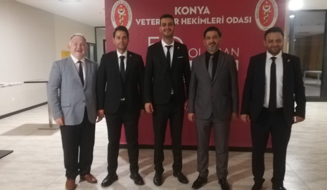 Konya Veteriner Hekimler Odası’nda başkan belli oldu!