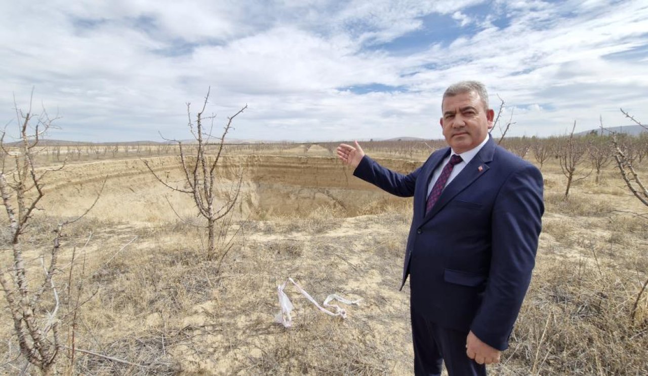 Karaman'da obruğun derinliği 2 kat oldu