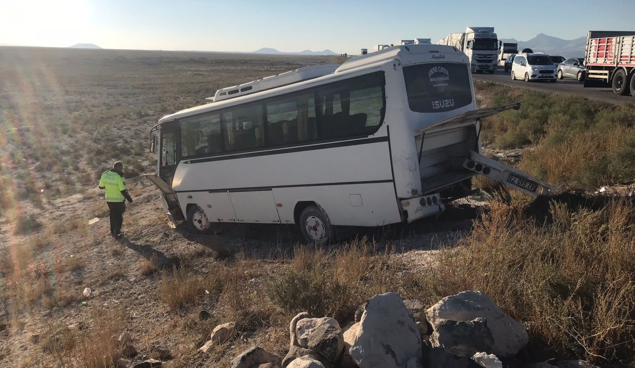 Konya-Adana yolunda feci kaza: 10 yaralı