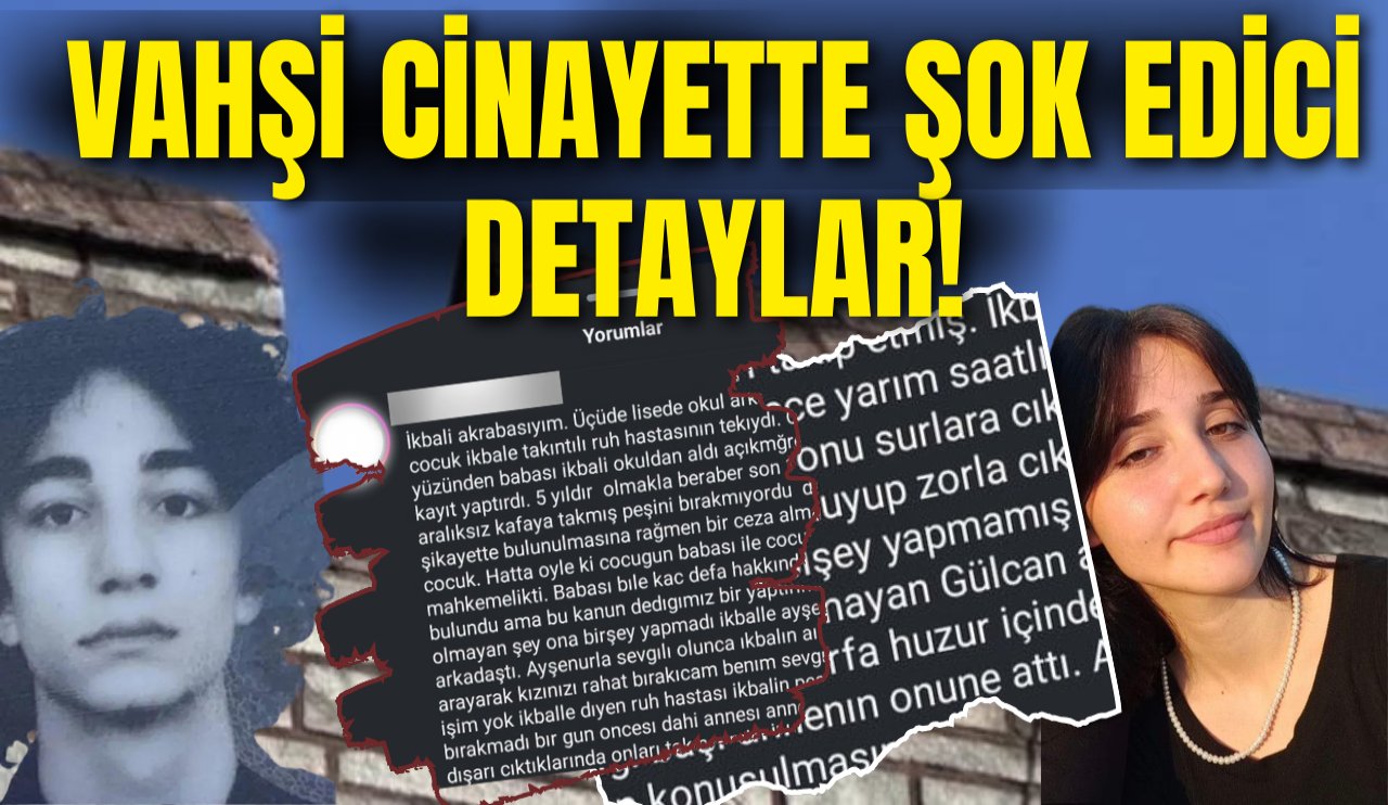 Vahşi cinayette şok edici detaylar gelmeye devam ediyor! "İkbal bağırdı ama kimse yardım etmedi..."