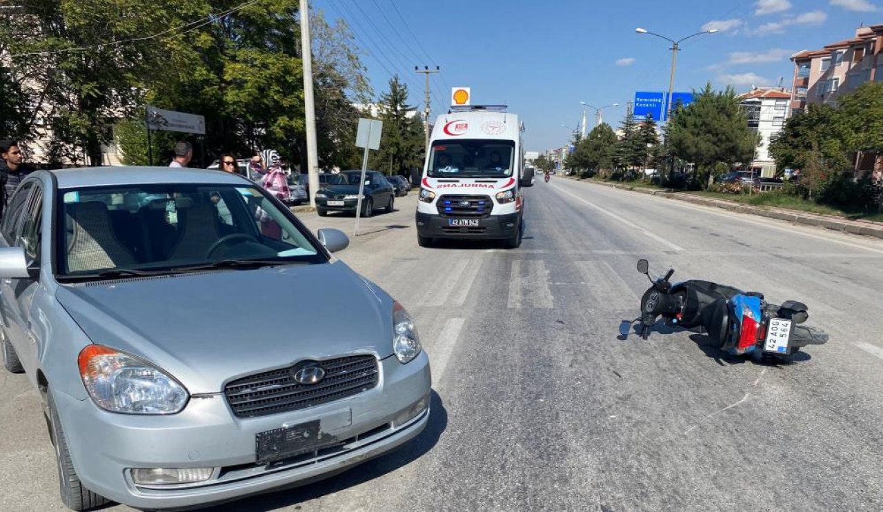 Tarım ve Orman Müdürlüğü önünde kaza!